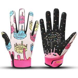 VILICO A0145 Donuts Cycling Gloves Full Finger Anti Slip Sports Gloves -Adult XL